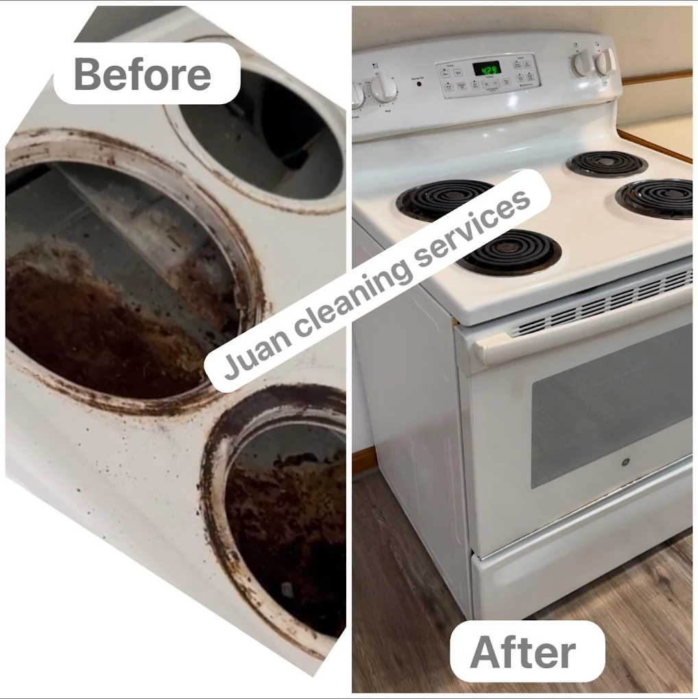 Juan Cleaning before and after showcase