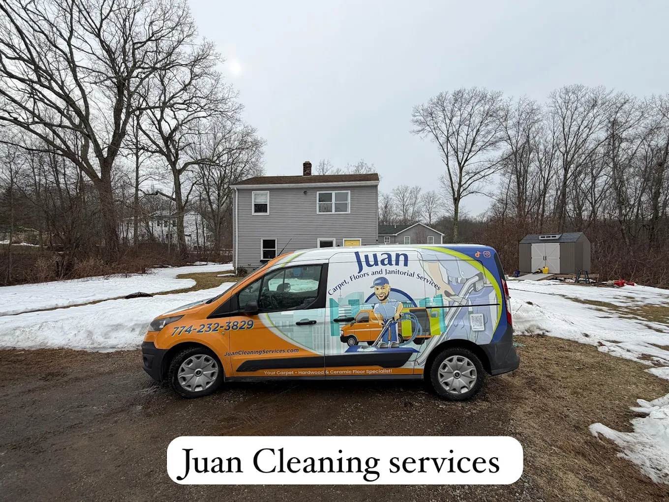 Juan Cleaning Services professional van